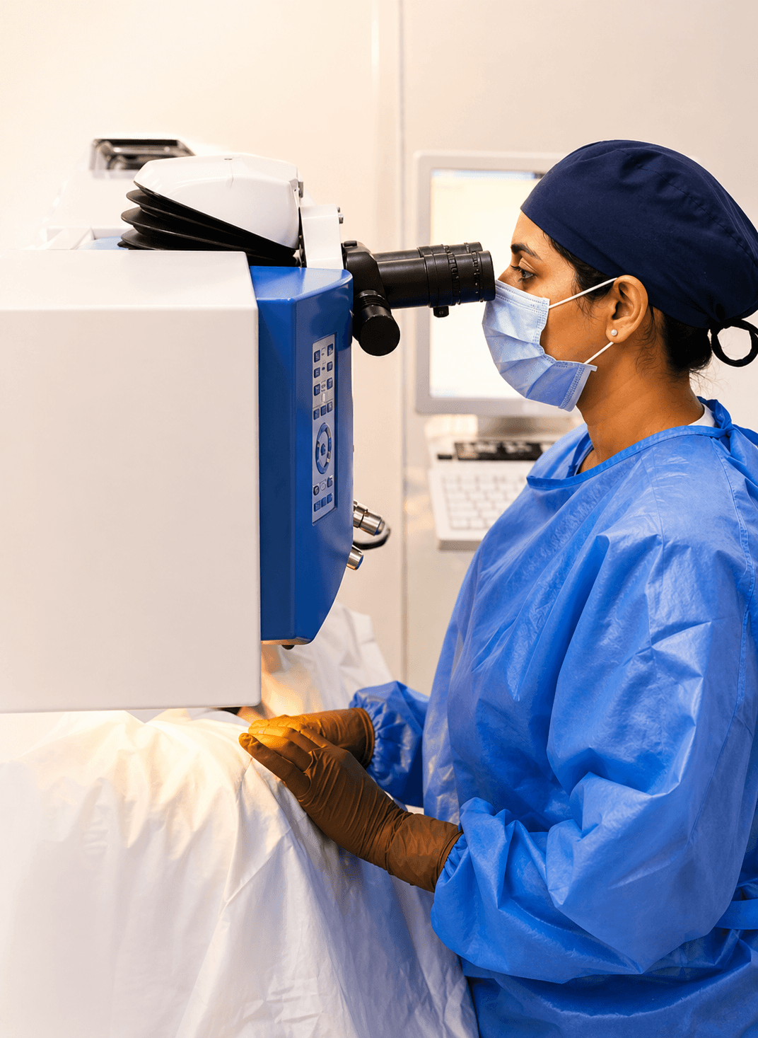 LASIK eye surgery procedure