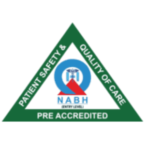 NABH pre-accredited logo