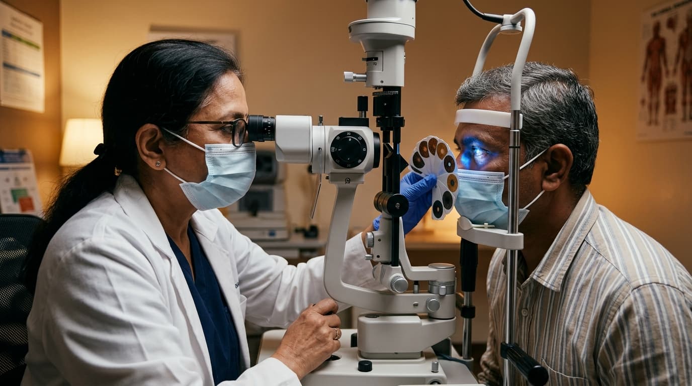 Corneal Tattooing — Keratopigmentation