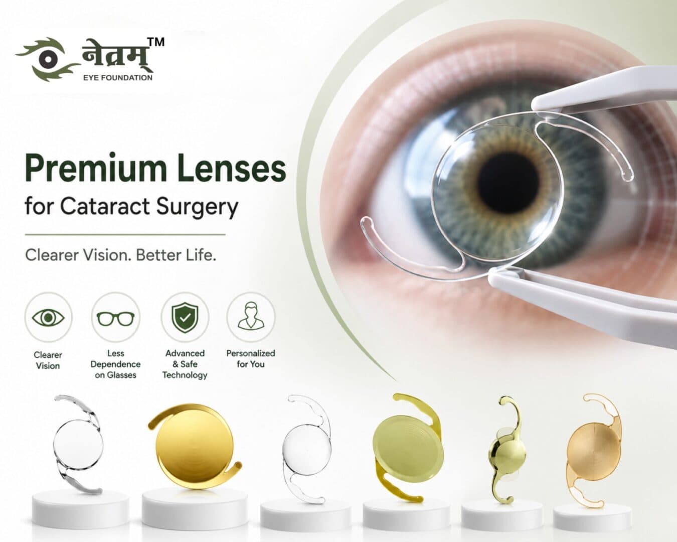 Best Premium Lenses for Cataract Surgery